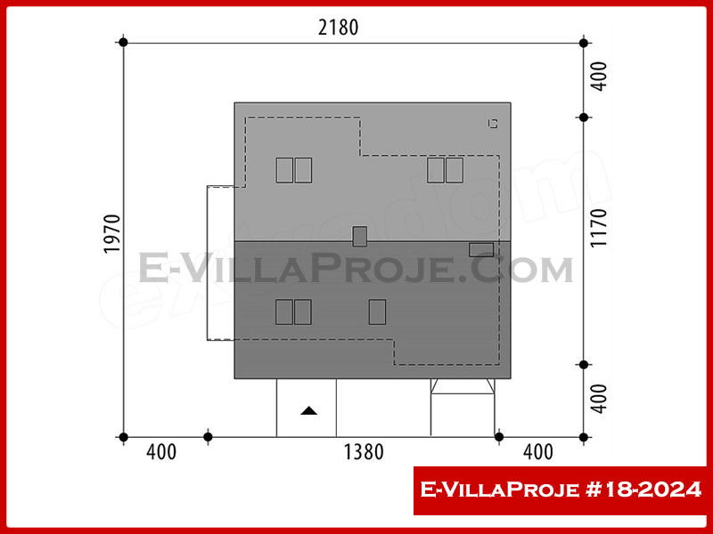 Gazbeton Çelik Ev 237 m² Dubleks (5+1) - Görsel 4