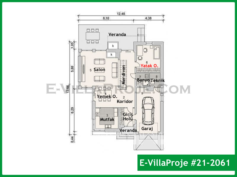 Gazbeton Çelik Ev 238 m² Dubleks (5+1) - Görsel 2