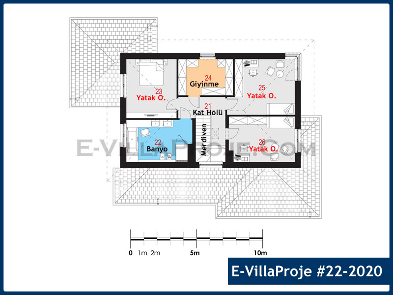 Gazbeton Çelik Ev 238 m² Dubleks (5+1) - Görsel 3