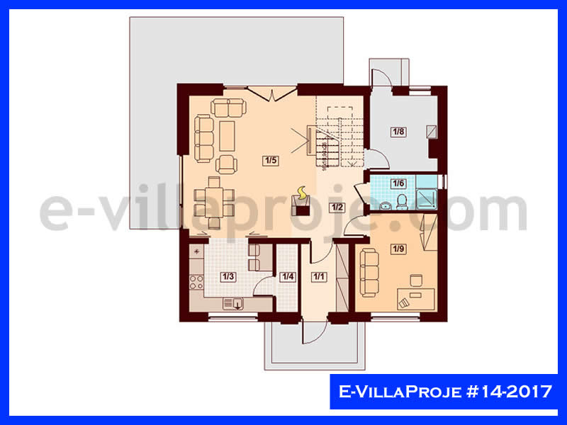 Gazbeton Çelik Ev 238 m² Dubleks (5+1) - Görsel 2