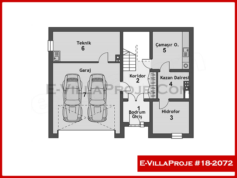 Gazbeton Çelik Ev 239 m² Dubleks (5+1) - Görsel 7