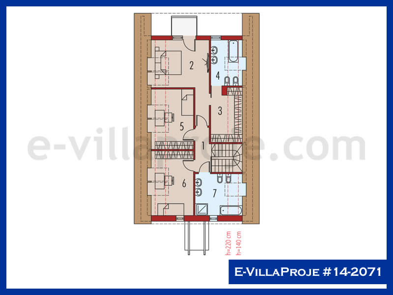 Gazbeton Çelik Ev 240 m² Dubleks (5+1) - Görsel 3