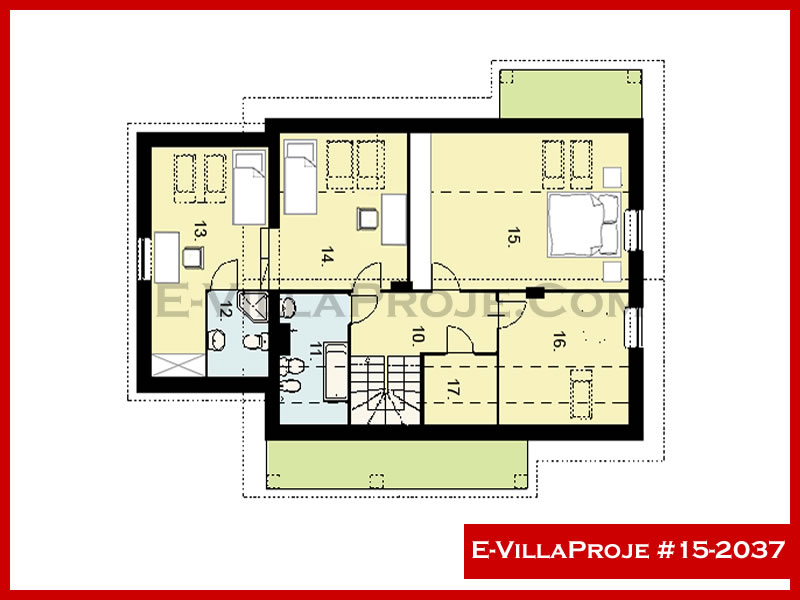 Gazbeton Çelik Ev 240 m² Dubleks (5+1) - Görsel 3