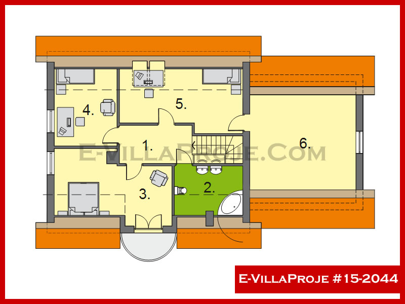 Gazbeton Çelik Ev 240 m² Dubleks (5+1) - Görsel 3