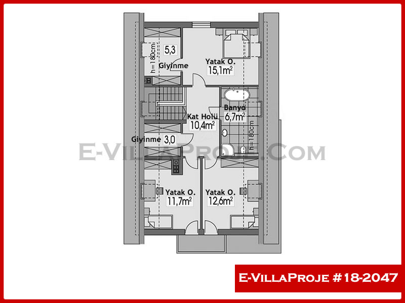 Gazbeton Çelik Ev 240 m² Dubleks (5+1) - Görsel 3