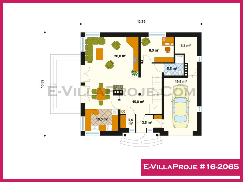 Gazbeton Çelik Ev 241 m² Dubleks (5+1) - Görsel 2