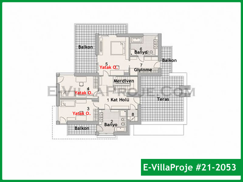 Gazbeton Çelik Ev 241 m² Dubleks (5+1) - Görsel 3