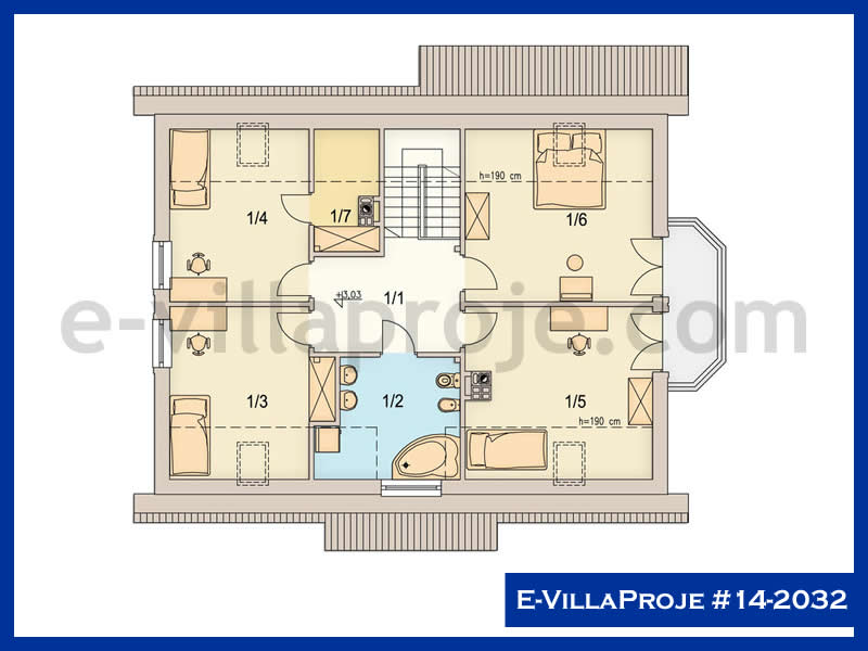 Gazbeton Çelik Ev 242 m² Dubleks (5+1) - Görsel 3