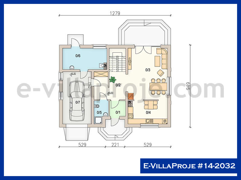 Gazbeton Çelik Ev 242 m² Dubleks (5+1) - Görsel 2