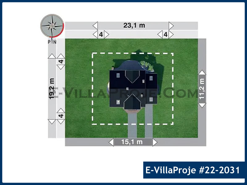 Gazbeton Çelik Ev 243 m² Dubleks (5+1) - Görsel 7