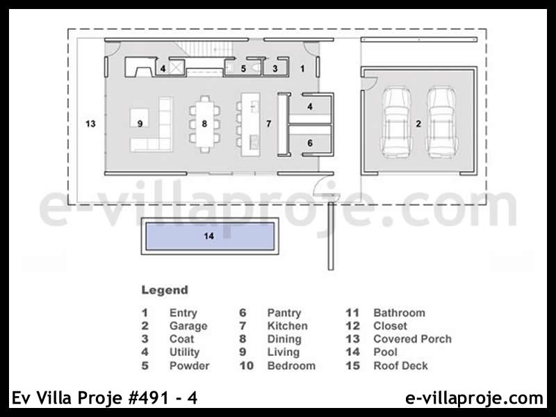 Gazbeton Çelik Ev 248 m² Dubleks (5+1) - Görsel 2