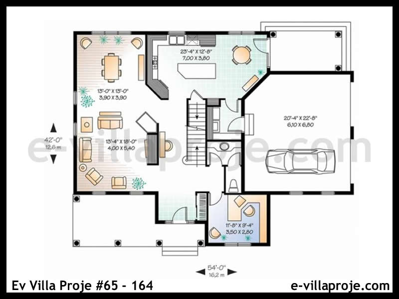 Gazbeton Çelik Ev 249 m² Dubleks (5+1) - Görsel 2