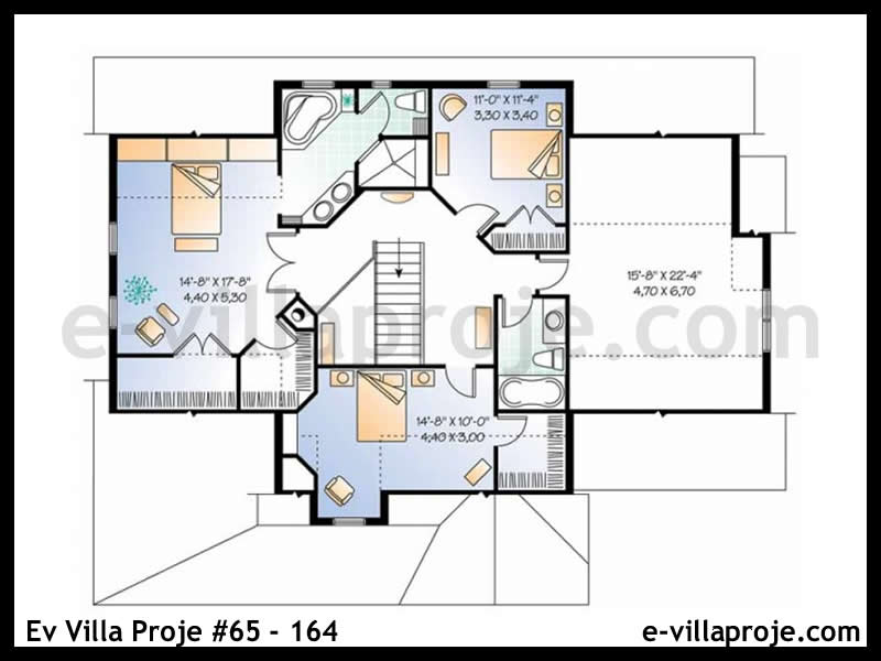 Gazbeton Çelik Ev 249 m² Dubleks (5+1) - Görsel 3