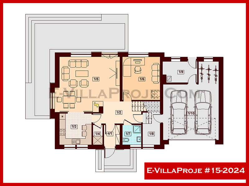 Gazbeton Çelik Ev 249 m² Dubleks (5+1) - Görsel 2
