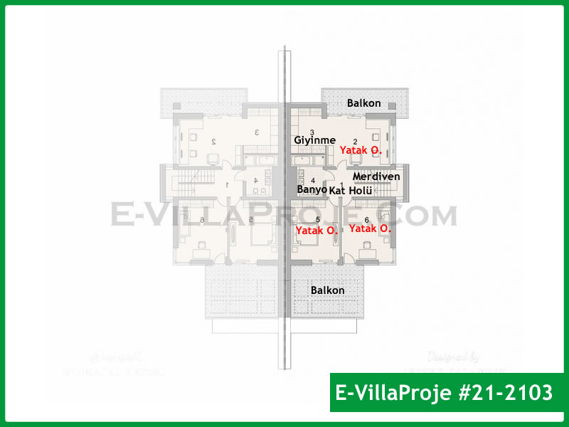 Gazbeton Çelik Ev 249 m² Dubleks (5+1) - Görsel 3