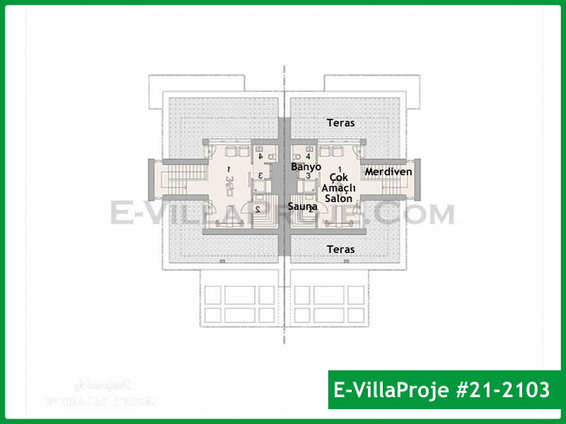 Gazbeton Çelik Ev 249 m² Dubleks (5+1) - Görsel 4
