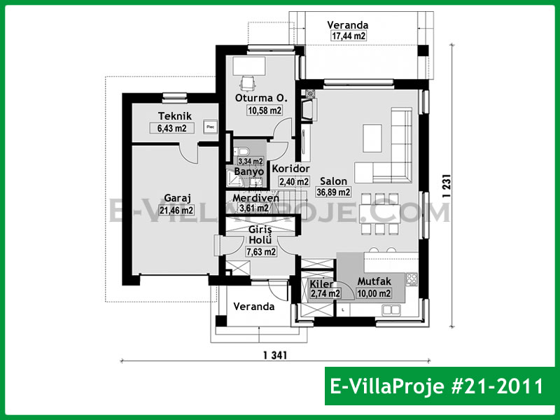 Gazbeton Çelik Ev 250 m² Dubleks (5+1) - Görsel 2