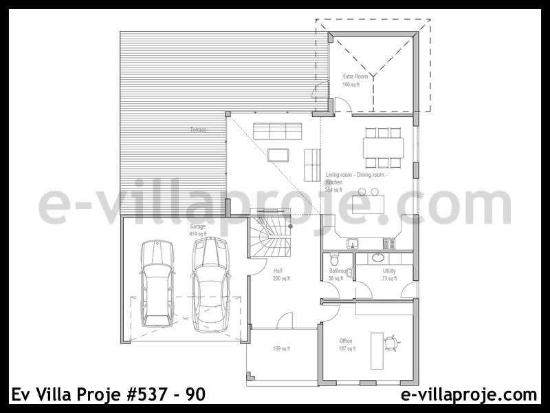 Gazbeton Çelik Ev 250 m² Dubleks (5+1) - Görsel 2