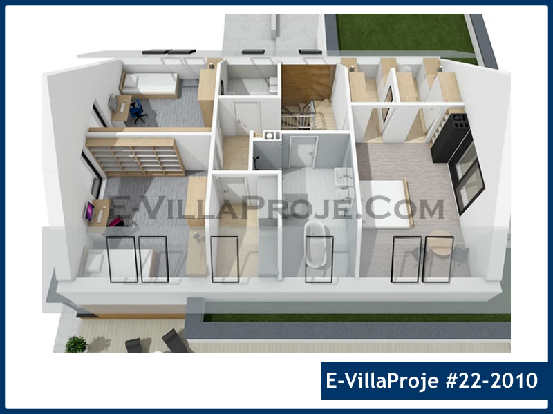 Gazbeton Çelik Ev 251 m² Dubleks (5+1) - Görsel 8