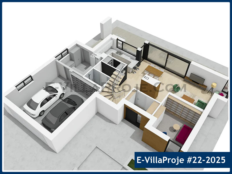 Gazbeton Çelik Ev 251 m² Dubleks (5+1) - Görsel 9