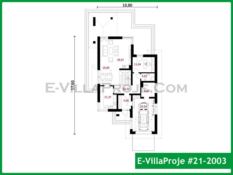 Gazbeton Çelik Ev 251 m² Dubleks (5+1) - Görsel 2
