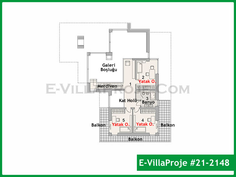 Gazbeton Çelik Ev 251 m² Dubleks (5+1) - Görsel 3