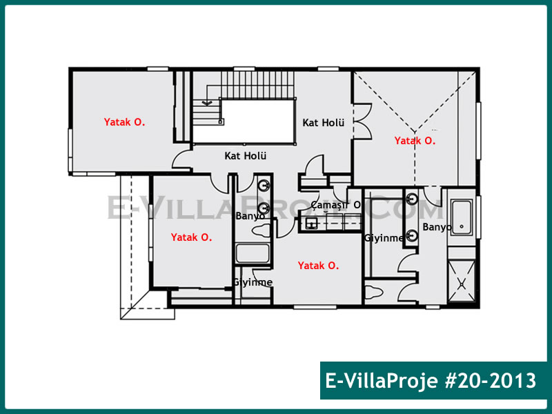 Gazbeton Çelik Ev 252 m² Dubleks (5+1) - Görsel 3