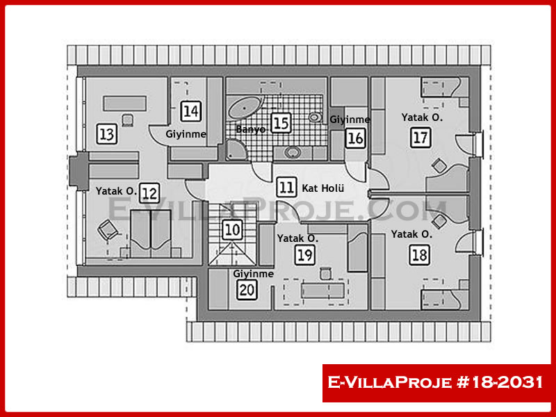Gazbeton Çelik Ev 252 m² Dubleks (5+1) - Görsel 3