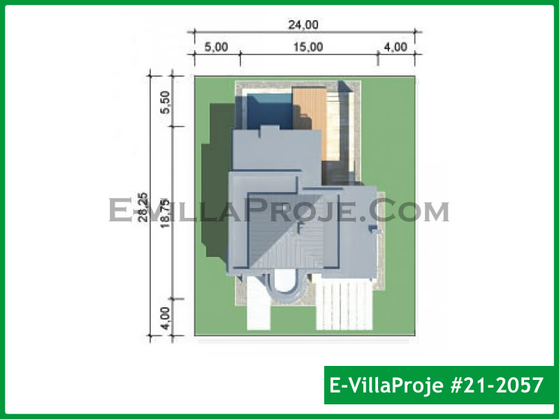 Gazbeton Çelik Ev 252 m² Dubleks (5+1) - Görsel 15