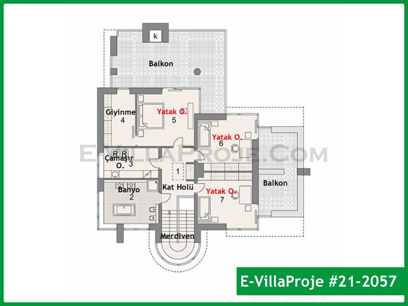Gazbeton Çelik Ev 252 m² Dubleks (5+1) - Görsel 3