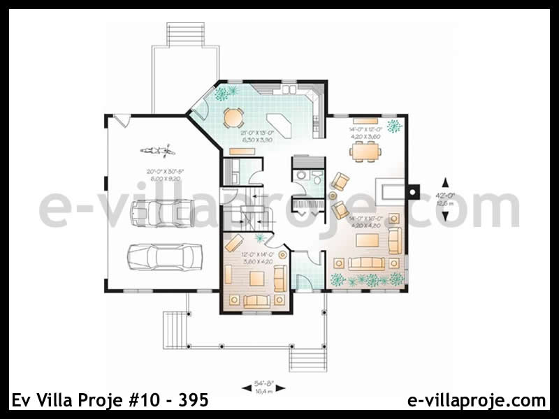 Gazbeton Çelik Ev 252 m² Dubleks (5+1) - Görsel 2