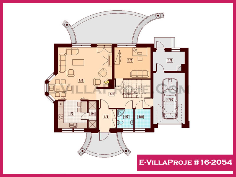 Gazbeton Çelik Ev 255 m² Dubleks (5+1) - Görsel 2