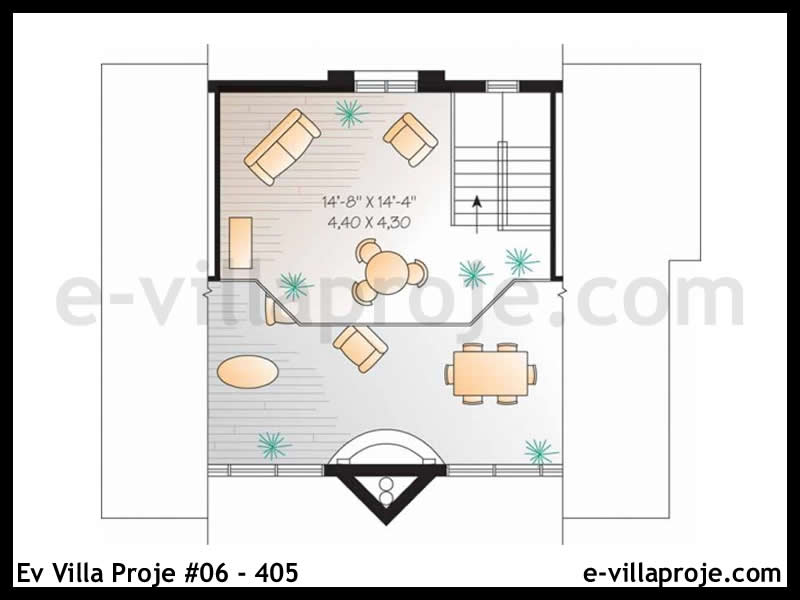Gazbeton Çelik Ev 255 m² Dubleks (5+1) - Görsel 3