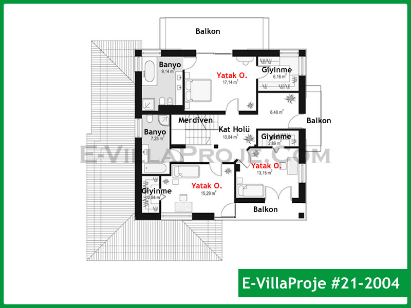 Gazbeton Çelik Ev 256 m² Dubleks (5+1) - Görsel 3