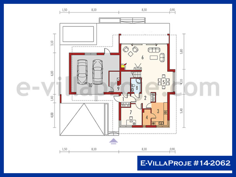 Gazbeton Çelik Ev 258 m² Dubleks (5+1) - Görsel 2