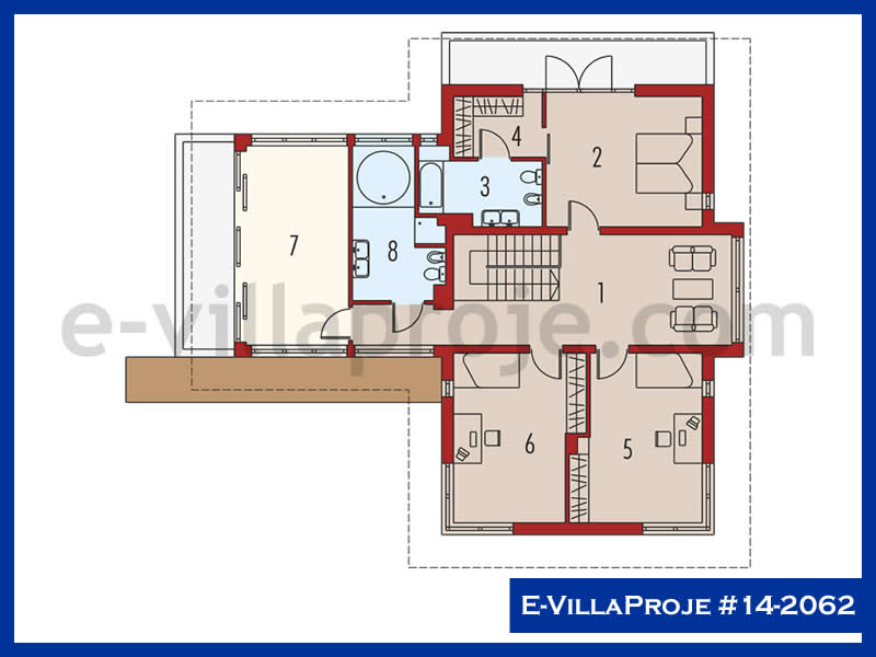 Gazbeton Çelik Ev 258 m² Dubleks (5+1) - Görsel 3