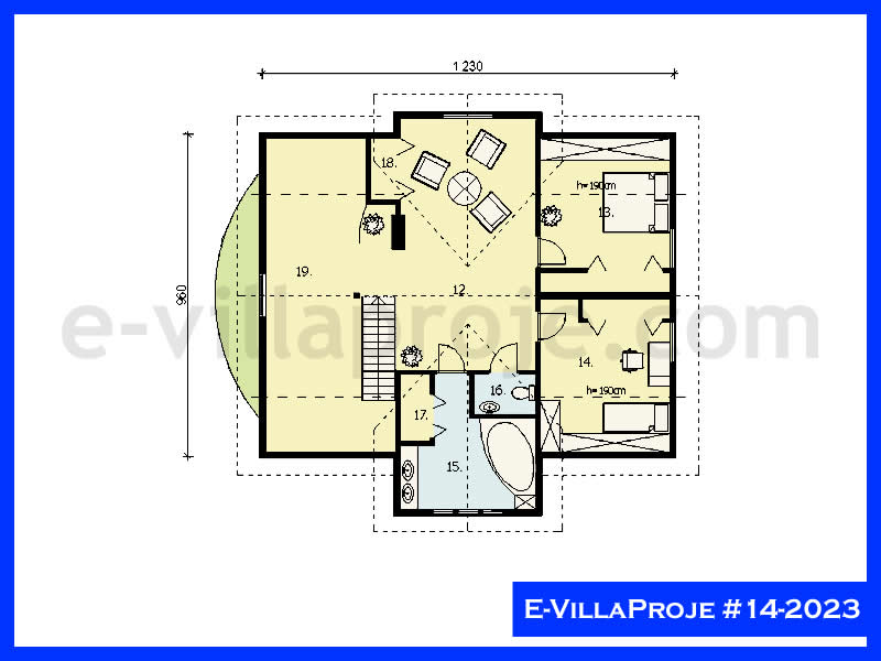 Gazbeton Çelik Ev 259 m² Dubleks (5+1) - Görsel 3