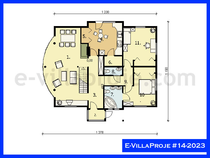 Gazbeton Çelik Ev 259 m² Dubleks (5+1) - Görsel 2