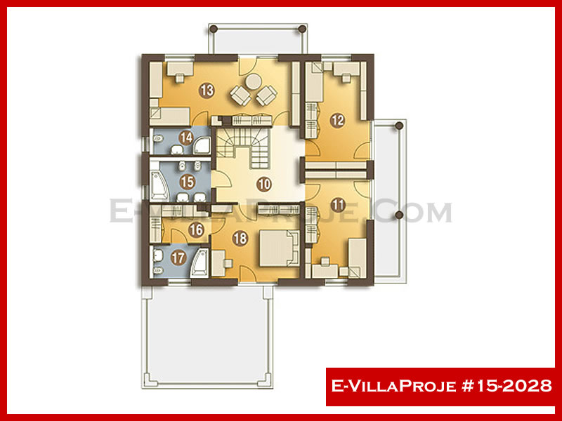 Gazbeton Çelik Ev 260 m² Dubleks (5+1) - Görsel 3