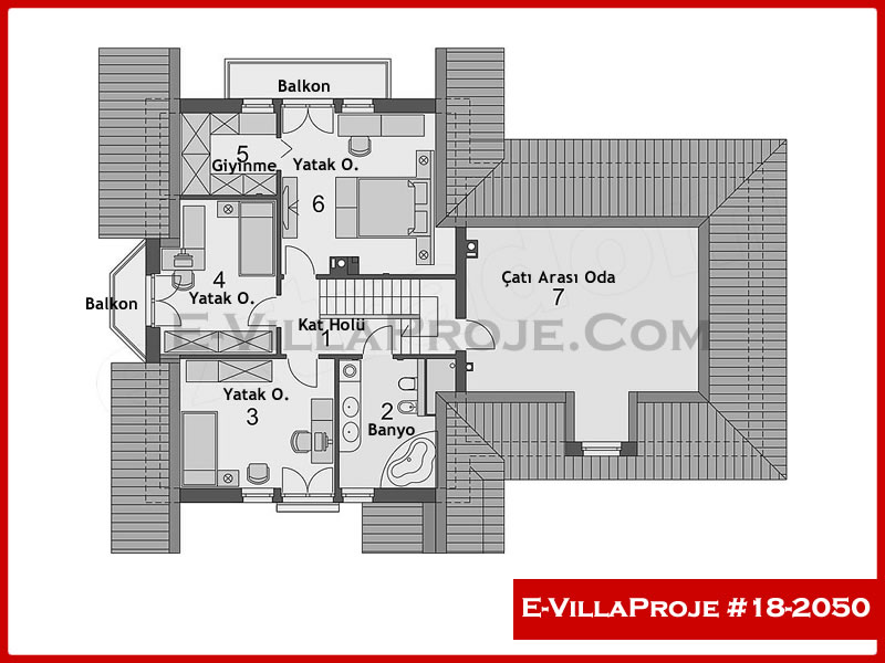 Gazbeton Çelik Ev 263 m² Dubleks (5+1) - Görsel 3