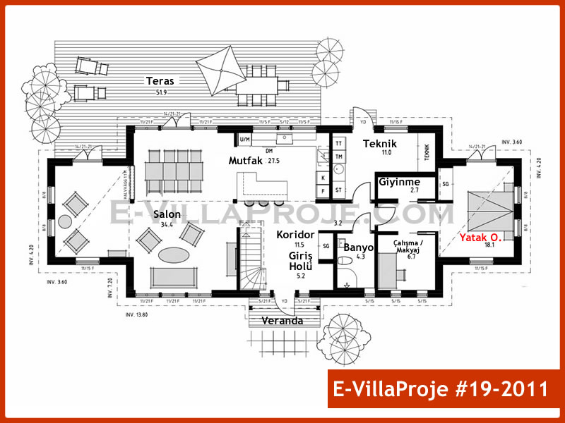 Gazbeton Çelik Ev 264 m² Dubleks (5+1) - Görsel 2