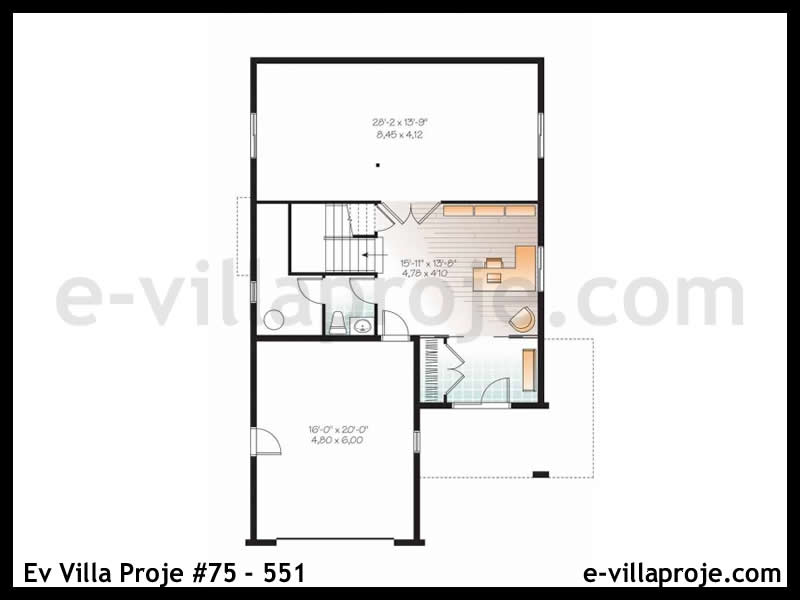 Gazbeton Çelik Ev 264 m² Dubleks (5+1) - Görsel 4