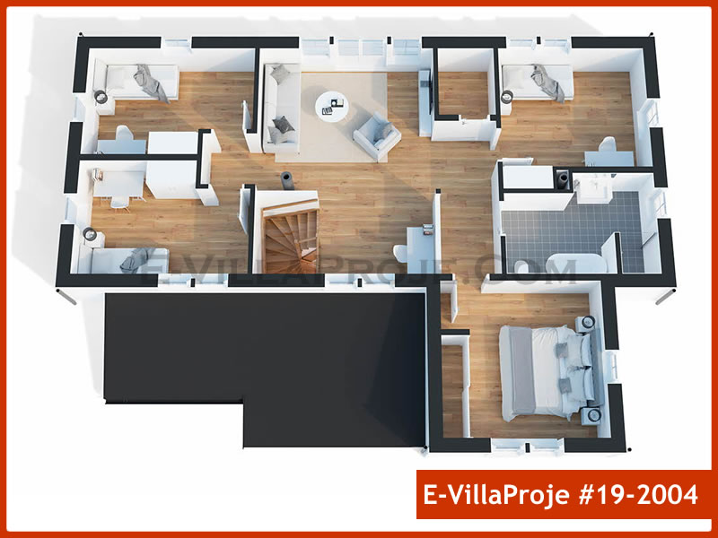 Gazbeton Çelik Ev 265 m² Dubleks (5+1) - Görsel 9