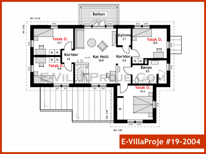Gazbeton Çelik Ev 265 m² Dubleks (5+1) - Görsel 3