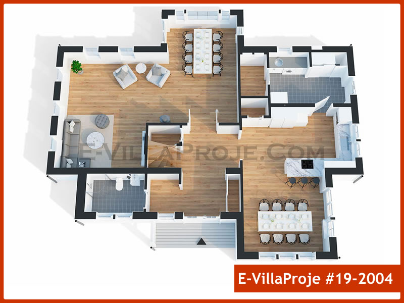 Gazbeton Çelik Ev 265 m² Dubleks (5+1) - Görsel 8