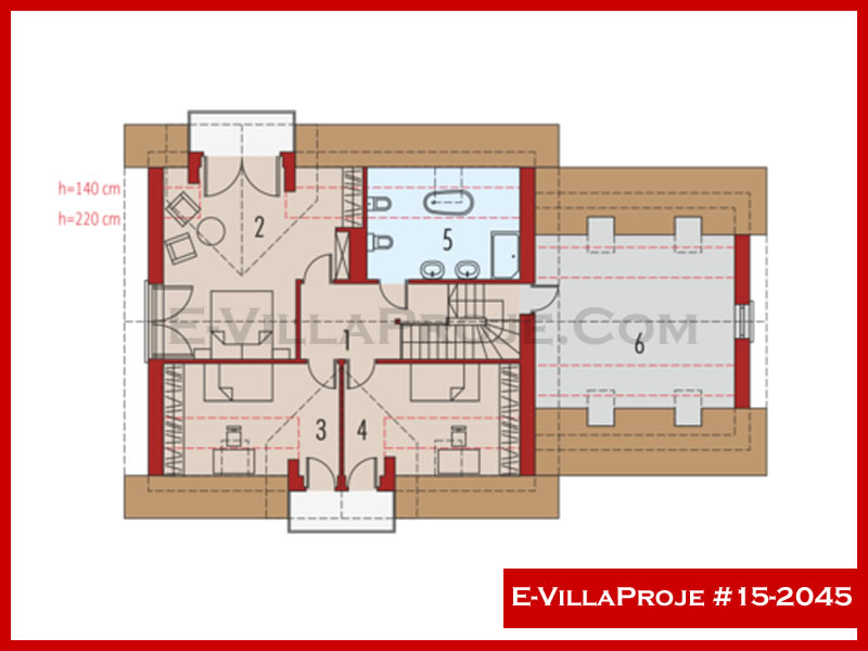 Gazbeton Çelik Ev 265 m² Tek Katlı (5+1) - Görsel 3
