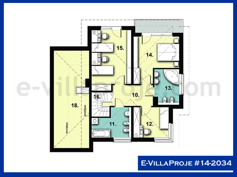 Gazbeton Çelik Ev 266 m² Dubleks (5+1) - Görsel 3