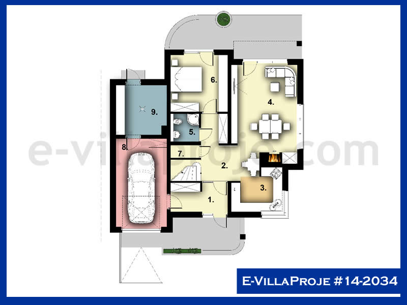 Gazbeton Çelik Ev 266 m² Dubleks (5+1) - Görsel 2