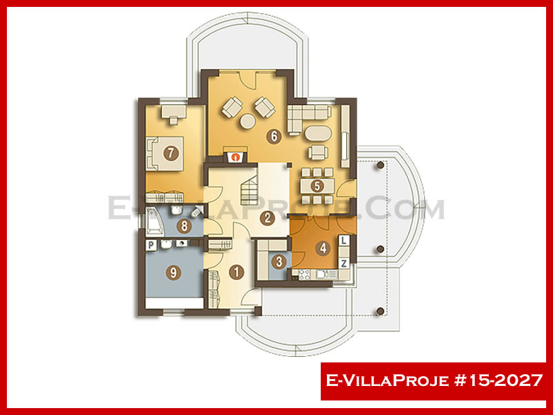 Gazbeton Çelik Ev 266 m² Dubleks (5+1) - Görsel 2