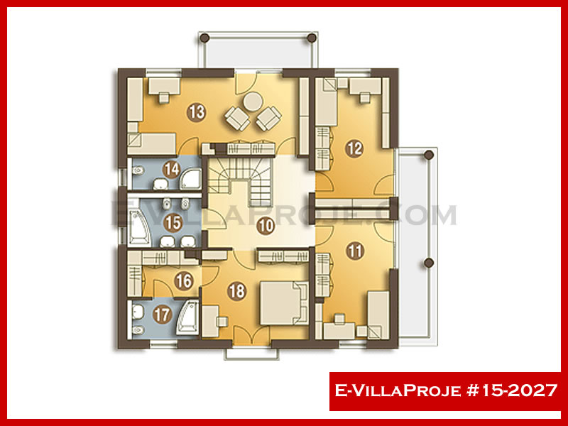 Gazbeton Çelik Ev 266 m² Dubleks (5+1) - Görsel 3